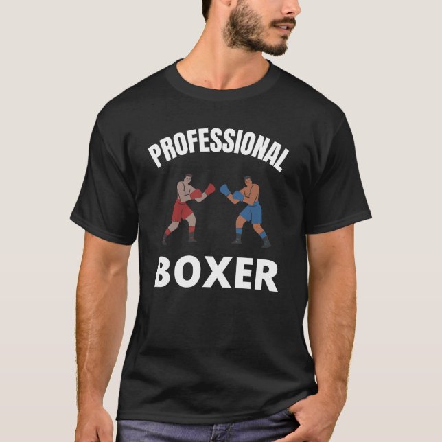 T-shirt Boxe professionnelle (Devant)