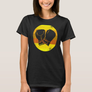 T-shirt Boxe Rétro Toute La Journée Bae  Femmes Boxe Sport