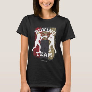 T-shirt Boxe Serbe Combat Sports Boxe