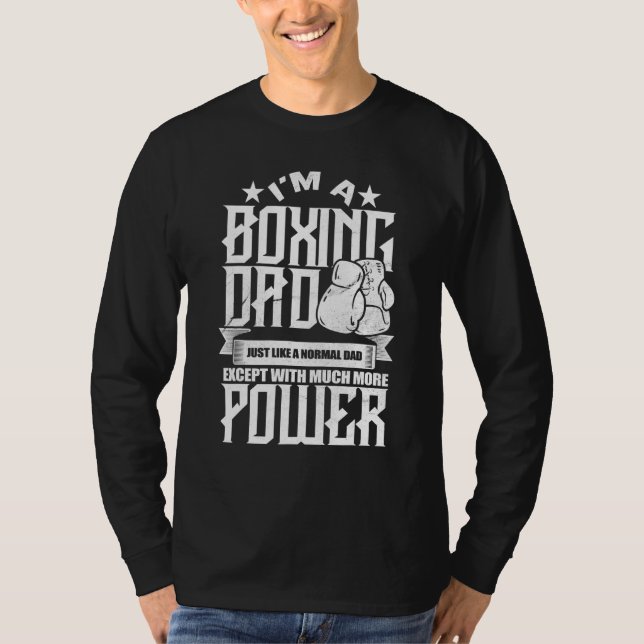 T-shirt Boxe T Gants de chasse Champion Punch Ring Coach (Devant)
