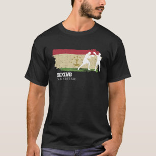 T-shirt Boxe Tadjikistan Combat Sports Boxe