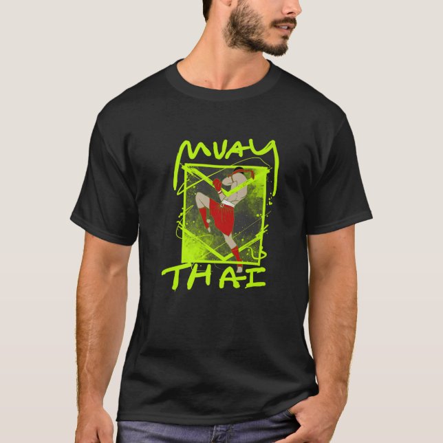 T-shirt Boxe thaïlandaise Muay Thai Martial Artist (Devant)