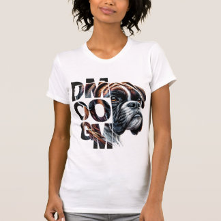 T-shirt Boxer Chien Maman - Joueur et compagnon loyal