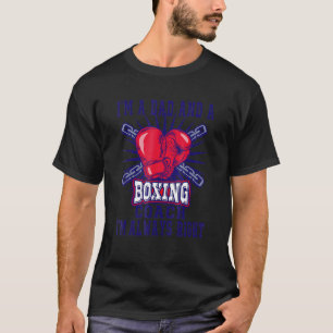 T-shirt Boxer Daddy Entraîneurs Je suis papa et entraîneur