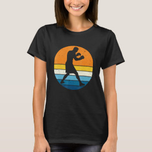 T-shirt Boxer de boxe Sports Retro Sunset Vintage Boxer