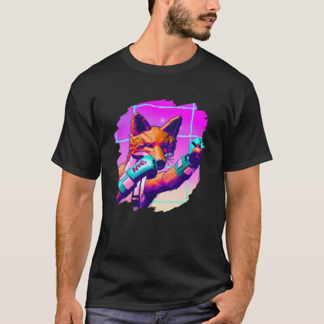 T-shirt Boxer Fox Cool Boxer (Devant)