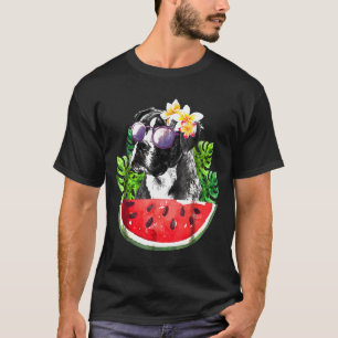 T-shirt Boxer Love Fruit de pastèque d'été