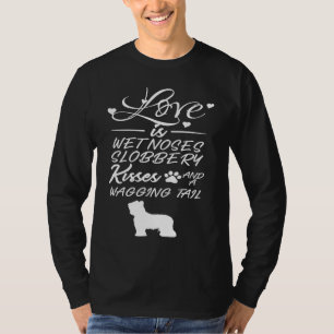T-shirt Boxer Non Raccourci Ehren Liebe Mon Chien Citation