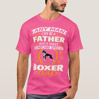 T-shirt Boxer Papa T Chemise Fête des pères Meilleur Cadea