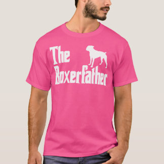 T-shirt Boxer père Funny Boxer Chien Papa Chemise Hommes C