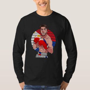 T-shirt Boxer philippin Philippines Drapeau Laban Lang Box