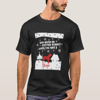 T-shirt Boxer qui a besoin d'une couverture électrique - N