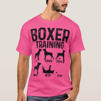 T-shirt Boxer Training Funny Chien Propriétaire Boxer Mama
