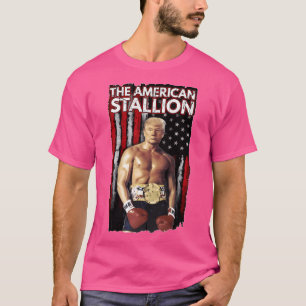 T-shirt Boxer Trump Rocky Trump Meme