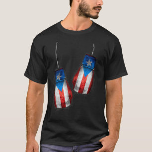 T-shirt Boxers Boricua Ventilateurs de boxe Gants Porto Ri