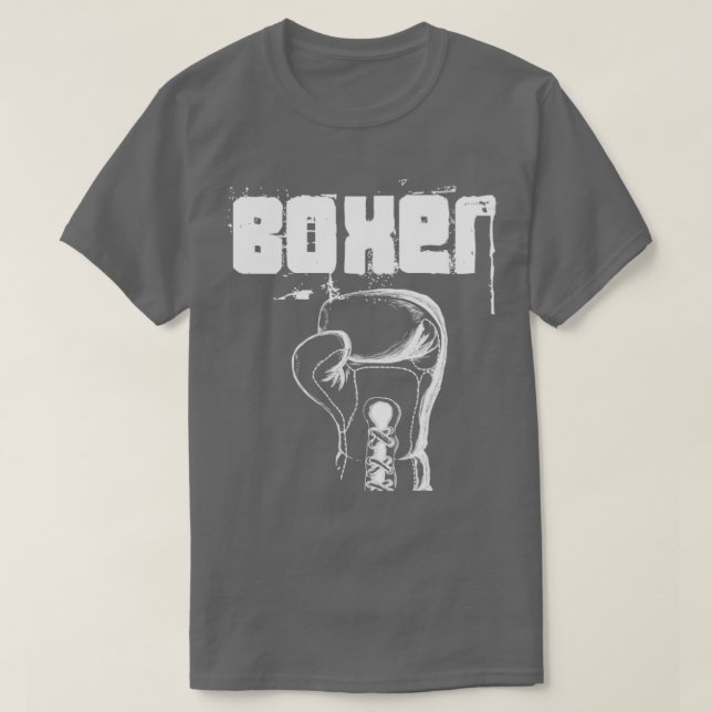 T-shirt boxeur (Design devant)
