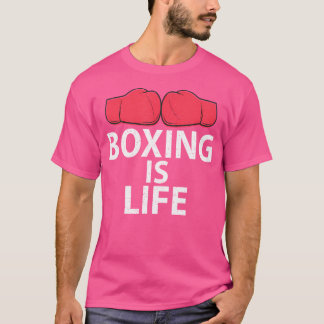 T-shirt Boxing est Life Sport Boxer