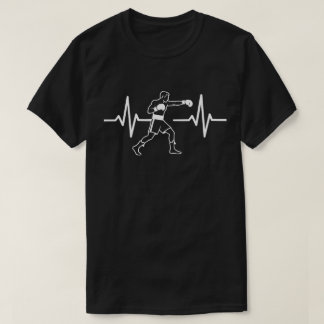 T-shirt Boxing Heartbeat Fighter Spirit