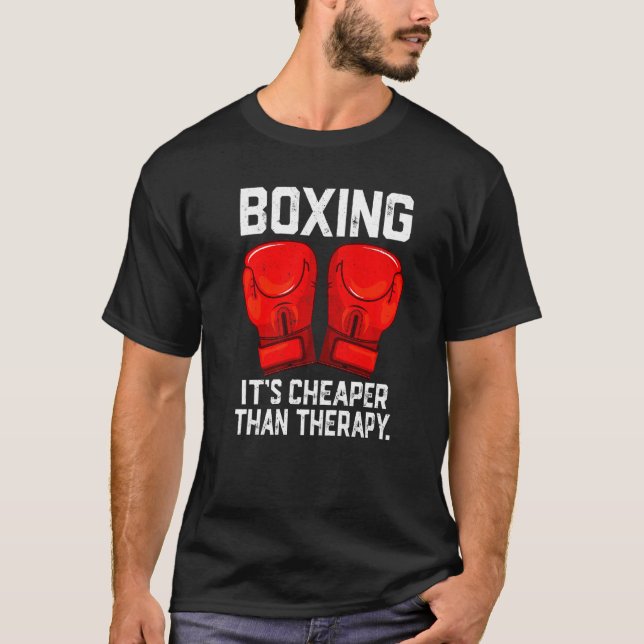 T-shirt Boxing is Cheaper than Theraphy Boxing Therapy Box (Devant)