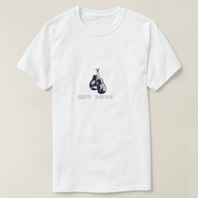 T-shirt Boxing my lov (Design devant)