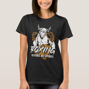 T-shirt Boxing No Excuses Just Uppercut MIXED MARTIAL ART