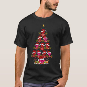 T-shirt Boxing Sports   Xmas Holiday Santa Boxing Christma