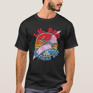 T-shirt Boy Birthday I Lil Bro I Pterodactylus I Family Ma