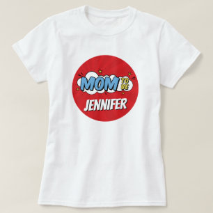 T-shirt Boy Comic Book Superhero Baby shower Maman