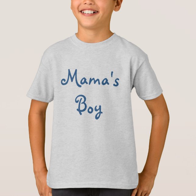 T-shirt Boy de maman (Devant)