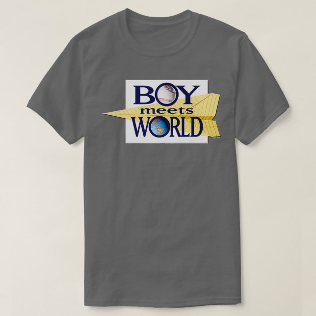 T-shirt Boy Rencontre World Show Logo Premium (Design devant)