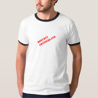 T-shirt Boycott Suisse !