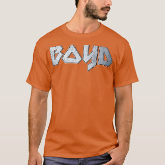 T-shirt Boyd en métal lourd