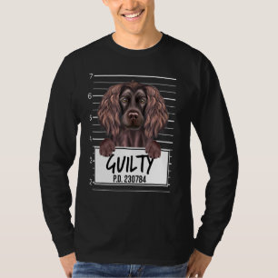 T-shirt Boykin Spaniel Mugshot Chien Coupable