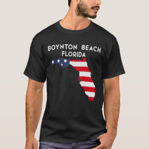T-shirt Boynton Beach Florida USA State America Travel Flo