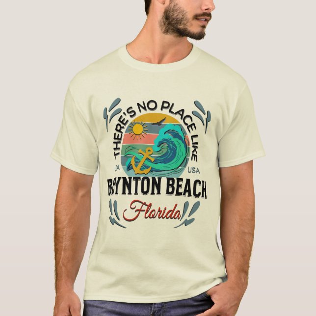 T-shirt Boynton Beach, Floride (Devant)
