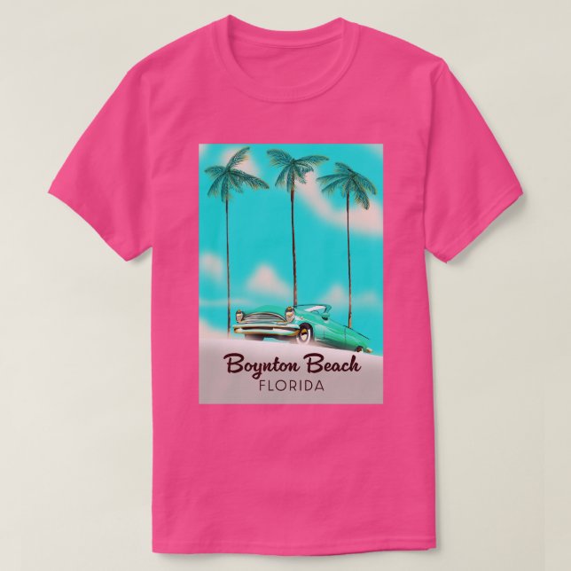 T-shirt Boynton Beach Floride (Design devant)