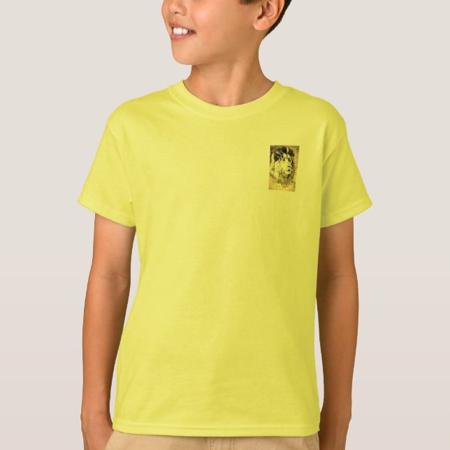 T-Shirt Boys lion art&design style (Devant)