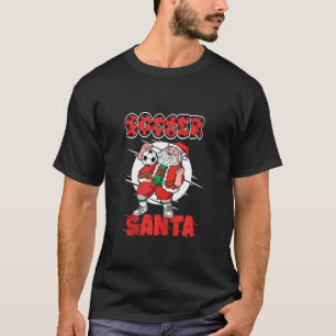 T-shirt Boys Soccer Pajamas Christmas Jingle Balls Soccer 