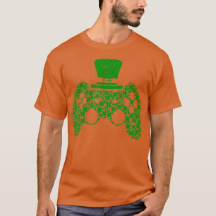 T-shirt Boys Vidéo Jeu Shamrock Jour de la Saint Patrick I