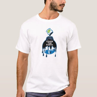 T-shirt BP huilent la boîte de peinture de catastrophe