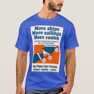 T-shirt BR SNCF Car Ferries 1960
