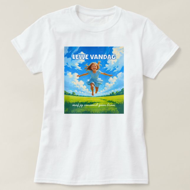 T-shirt BRAAI Meme Afrikaans Saffa Expat Afrikaanse Humor (Design devant)