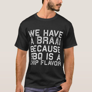 T-shirt Braai Pas BBQ Drôle Afrique du Sud Famille