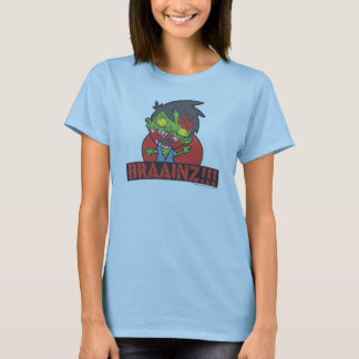T-shirt BRAAINZ ! ! ! Chemise de zombi (femmes, d'autres