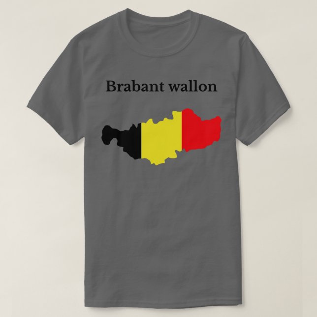T-shirt Brabant wallon Province Belgique (Design devant)