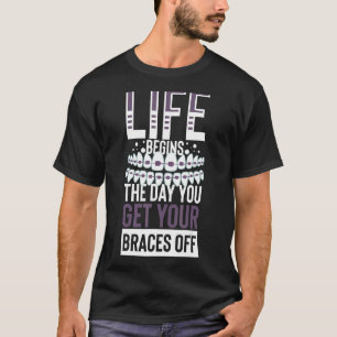 T-shirt Bracelets Dentaire Orthodontique Couleurs Dents Br