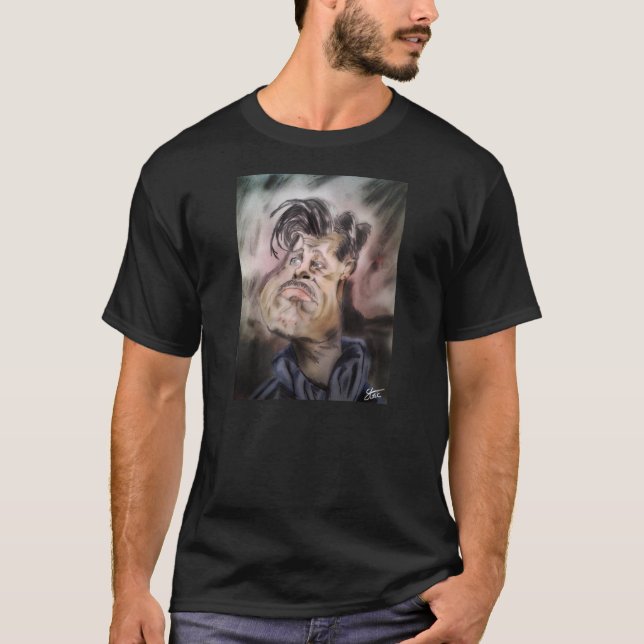 T-shirt Brad Pitt - fureur (Devant)