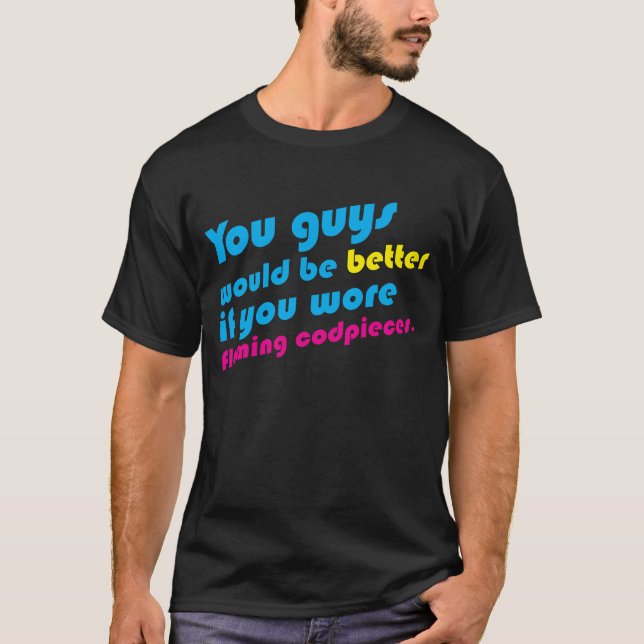 T-shirt Braguettes flamboyantes (Devant)