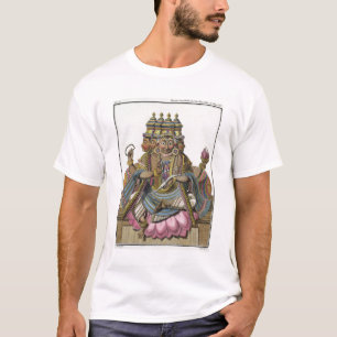 T-shirt Brahma, un dieu indou de création, du 'voyage aux.