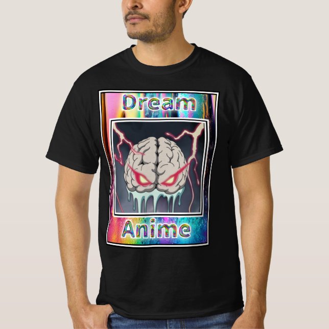 T-shirt Brain Stealer Drealer Anime (Devant)